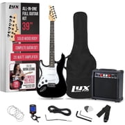 LyxPro Electric Guitar 39 Inch Beginner Kit with 20W Amp and Accessories