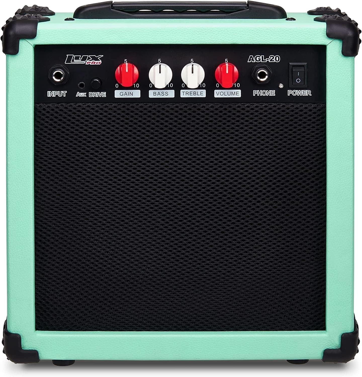 LyxPro 20W Electric Guitar Amp with Built-in Speaker & Headphone Jack