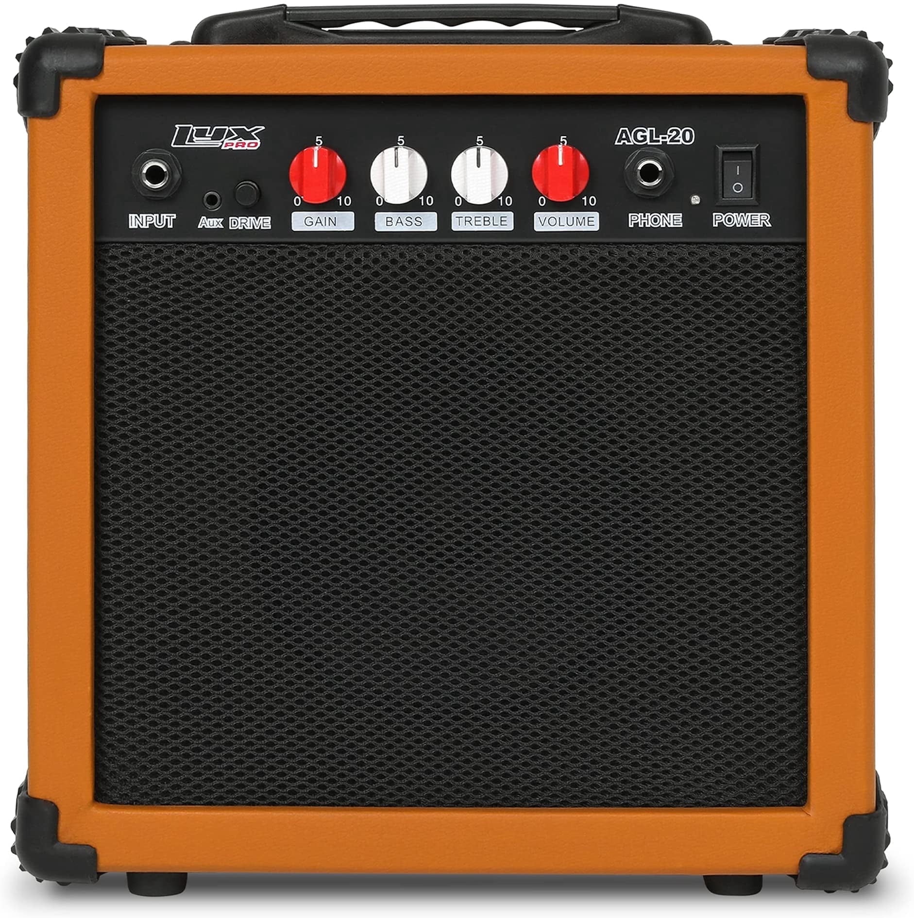 LyxPro 20W Guitar Amplifier with Built-in Speaker & Headphone Jack