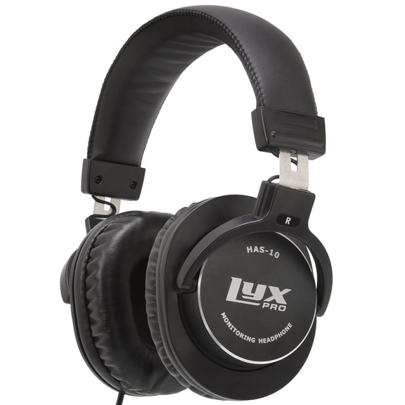 LyxPro Over-Ear Noise-Canceling Headphones Black