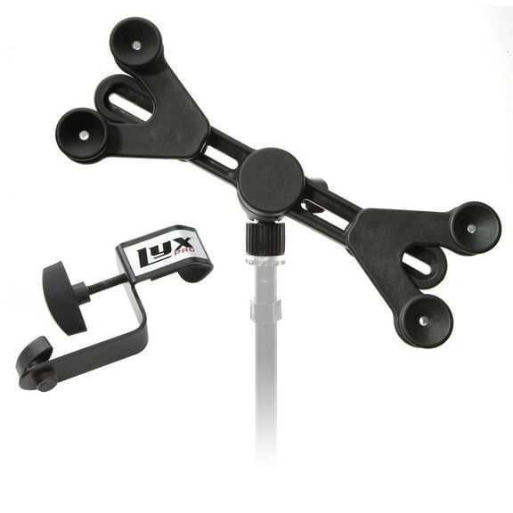 LyxPro Smartphone & Tablet Holder for Microphone & Music Stands, Fits iPhone & Android Devices Electronic Stand