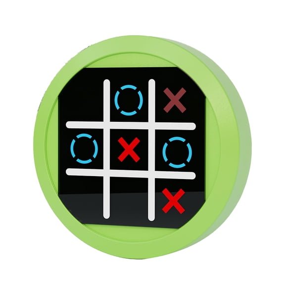 Lyxbone 4-in-1 Tic Tac Toe Handheld Electronic Game Portable Travel Puzzle for All Ages