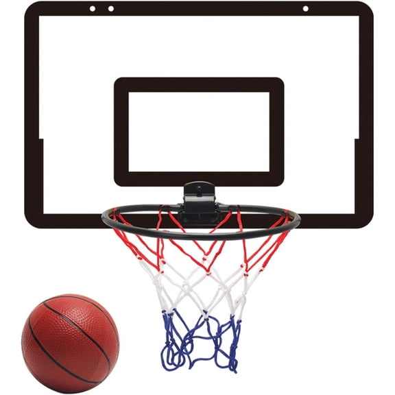 Lyxbone Portable Indoor Mini Basketball Hoop Foldable Over Door Set for All Ages