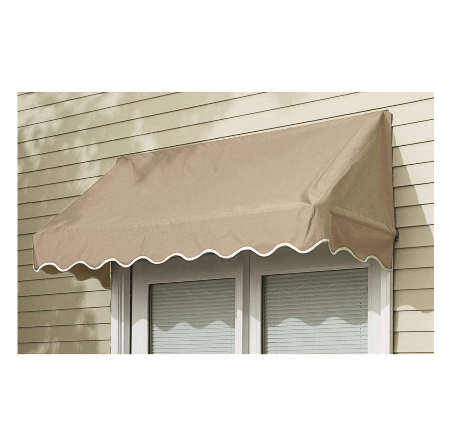 LzerLyh 4' Window Door Awning Sun Shade Canopy Outdoor Patio Cover