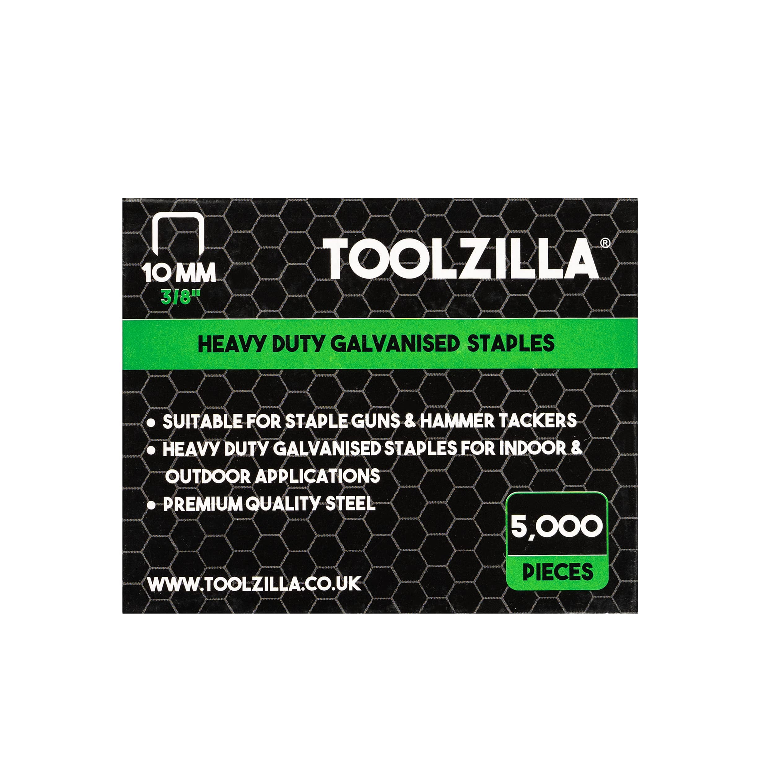 Lzilla Heavy Duty Staples For Staple Gun Pack Of 5000 Lzilla Galvanized