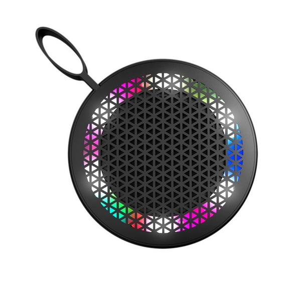 Lzobxe Bluetooth Speakers Wireless Bluetooth 5.0 Colorful Streamer Mini Audio Outdoor Portable Bluetooth Audio Subwoofer Surround Sound Hifi Speaker