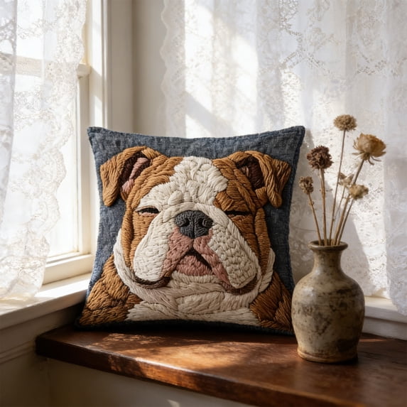 Lzobxe Buttery Soft Pillowcase, Fade Resistant and Washable Outdoor Cushion Cover, Imitation Embroidery Throw Pillow Cover for Living Room Garden Decor