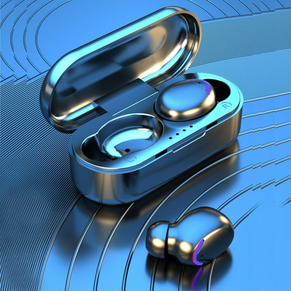 Lzobxe Earbuds Wireless Bluetooth Super Mini TouchControl Wireless Bluetooth Earphones Portable TWSHeadphones Earbuds Headset LongEndurance TravelEssentials