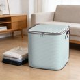 thumbnail image 1 of Lzobxe Fabric Cube Organizers and Storage with Zippers and Lids, Large Collapsible Stackable Storage Bags Dresser for Dorm Home, Office, Bedroom, 1 of 8