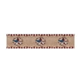 thumbnail image 1 of Lzobxe Independence Day Table Runner Red White Blue Flag Patterned Outdoor Tablecloth, 4th Of July Floral Tablecloths for Farmhouse Kitchen Patriotic Party, 1 of 8