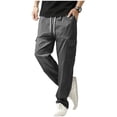 thumbnail image 1 of Lzobxe Mens Pants Comfort Expandable Flex Waistband Cargo,Size S-3XL, 1 of 5