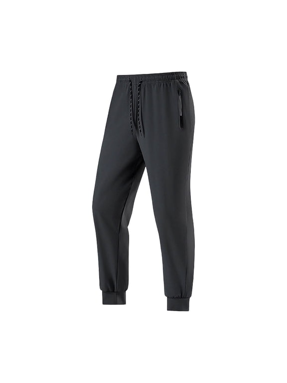 Mens Pants Cooling Twill Quick-dry Work Summer Moisture-wicking Hiking,Size S-2XL