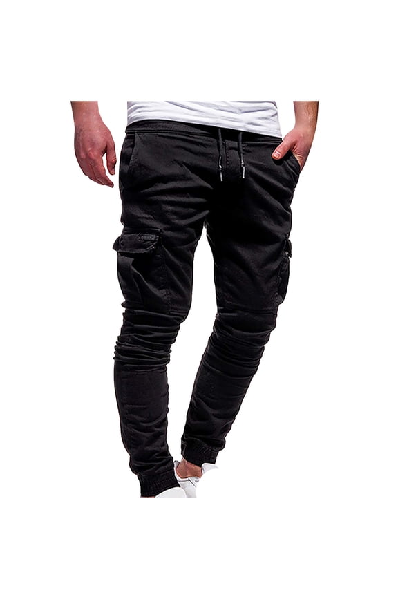 Mens Pants Fashion Joggers Cotton Long,Size M-4XL