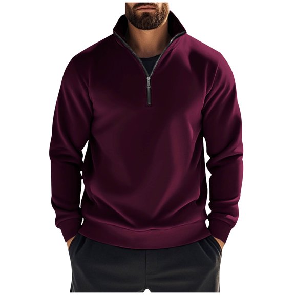 Lzobxe Mens Shirts V Neck Henley Long Sleeve Casual Color Block Tops,Size S-3XL
