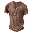 thumbnail image 1 of Lzobxe Mens T-Shirts Heavy Cotton Short Sleeve Crew Neck Assorted Color,Size S-2XL, 1 of 5