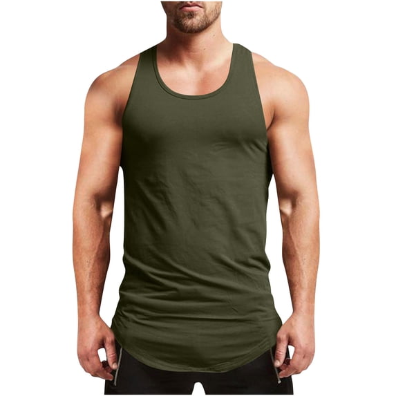 Lzobxe Mens Tank Top Undershirts Soft Ribbed A-Shirts,Sizes M-2XL