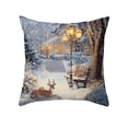 thumbnail image 1 of Lzobxe Microfiber Pillowcases, Soft and Cozy Outdoor Cushion Covers, Wrinkle Resistant Living Room Throw Pillow Cover for Patio Garden Holiday Decor, 1 of 6