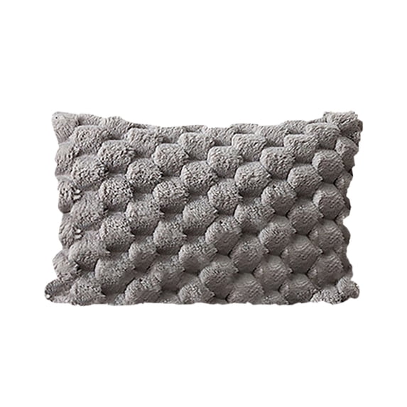 Lzobxe Multi-use Pillowcases, Cooling Touch Solid Color Pillow Covers, Lumbar Support Cushion Cases for Office Sofa, Living Room, Dormitory