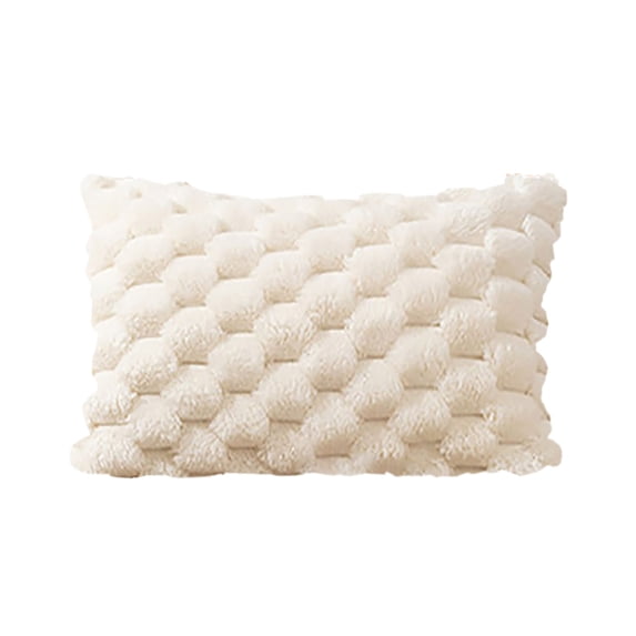 Lzobxe Multi-use Pillowcases, Cooling Touch Solid Color Pillow Covers, Lumbar Support Cushion Cases for Office Sofa, Living Room, Dormitory