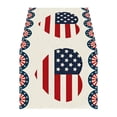 thumbnail image 1 of Lzobxe Patriotic Table Runner Flag Patterned Red White Blue Tablecloth, Independence Day Rectangular Dining Table Decoration for 250th Anniversary Party, 1 of 8