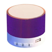 Lzobxe Portable Bluetooth Speakers Small Crack Bluetooth Speaker Outdoor Portable Subwoofer Wireless Small Speaker Home Desktop Luminous Mini Speaker