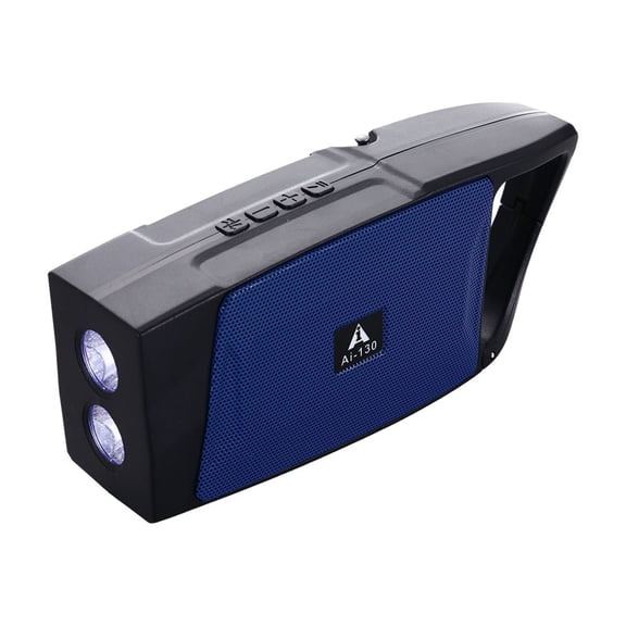 Lzobxe Portable Speaker Outdoor Backpack Hook Solar Card Insertion Speaker Radio Portable Flashlight and Sound System