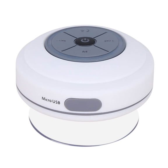 Lzobxe Speakers Bluetooth Wireless Bluetooth Wireless Speaker LED Hands- Call Bluetooth-compatible Speaker with Sucker