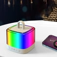 thumbnail image 1 of Lzobxe Speakers Bluetooth Wireless Colorful Light Party Wireless Bluetooth Speaker Can Be Connected To Mobile Phone Bluetooth, 1 of 9