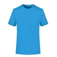 thumbnail image 1 of Lzobxe T Shirts for Man Plain Crew Neck Short Sleeve,Size S-5XL, 1 of 6