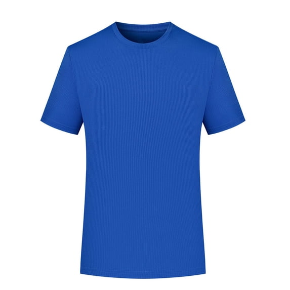 Lzobxe T Shirts for Man Plain Crew Neck Short Sleeve,Size S-5XL