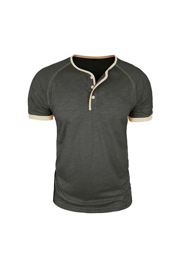 T Shirts for Man Raglan Short Sleeve Moisture Wicking,Size S-2XL