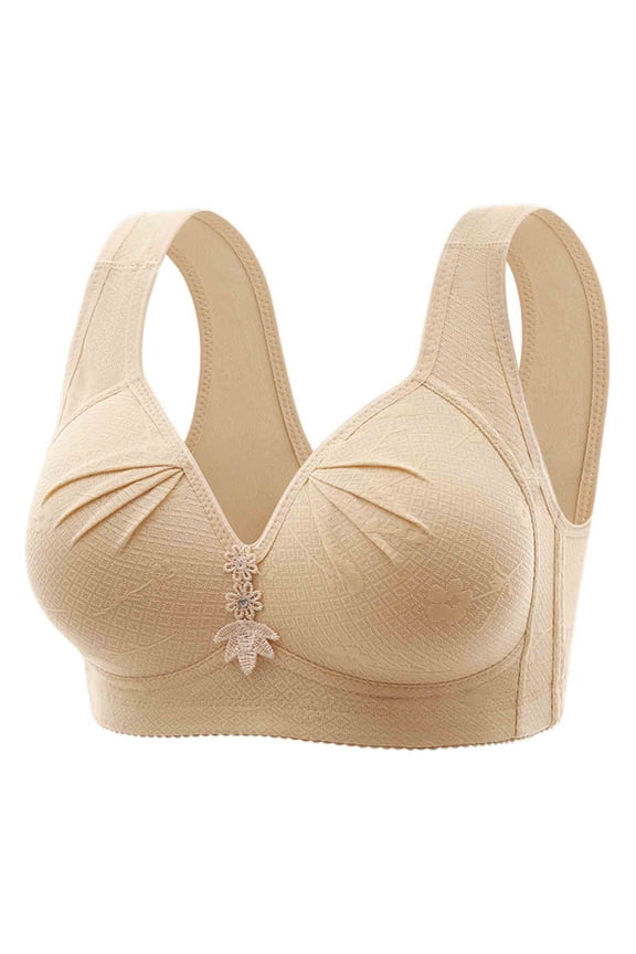 Womens Bras Color Comfortable Hollow out Perspective Underwear No Rims ,Size S-2XL