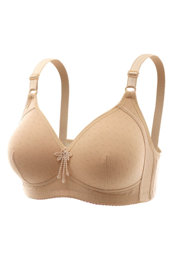 Womens Bras Wireless Smooth Comfort Full Coverage Foam Cups Convertible Straps ,Size M-3XL