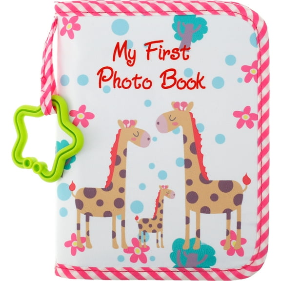 Lzvxtym Baby Photo Album Practical First Photo Album Safe First Year Memory Album Cute Soft Cloth Photo Book Easy to Use My First Photo Book for for Newborn Toddler