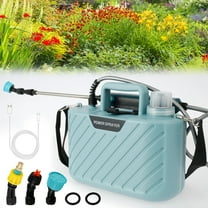 Lzvxtym Battery Powered Sprayer with 3 Mist Nozzles 5L Electric Sprayer Portable Weed Sprayer with Adjustable Shoulder