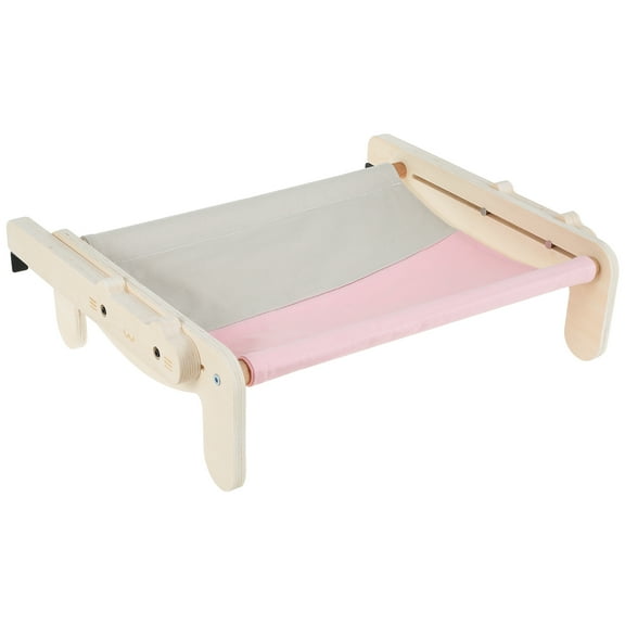 Lzvxtym Cat Window Perch,Cat Hammock Seat,Versatile Cat Window Seat,with Wood Frame and Cover,for Home Pets