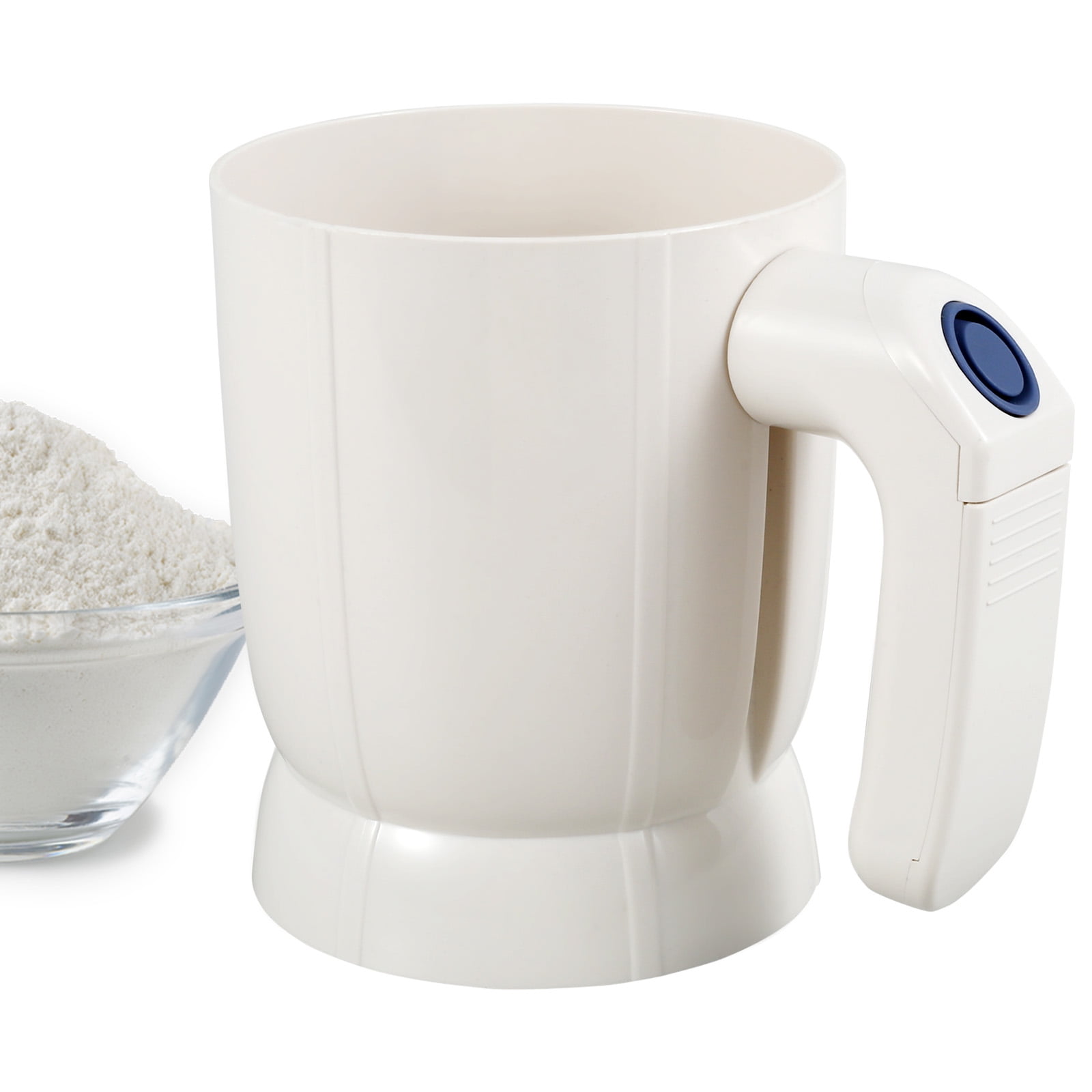 Lzvxtym Electric Flour Sifter Battery Operated Electric Baking Sifter