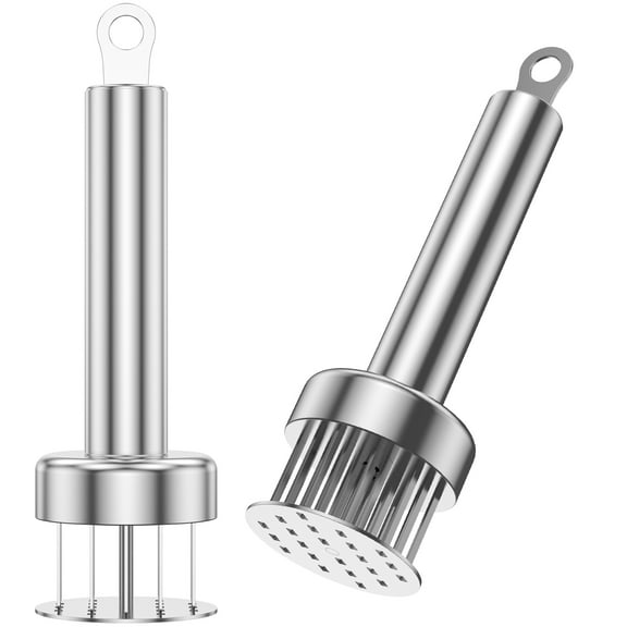 Lzvxtym Meat Tenderizer 22 Needles Handheld Meat Tenderizer Tool Stainless Steel Meat Tenderizer Mallet Meat Tenderizer Press