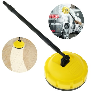 Lzvxtym Pressure Washer Surface Cleaner with Handle, High Pressure Rotary Surface Cleaner Multifunctional Power Washer Scrubber for Patio