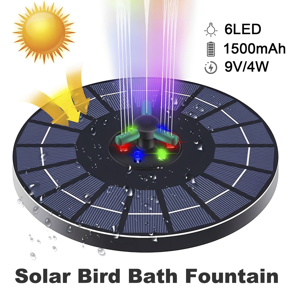 Tetra Pond Fountain Plastic Set Large Pond Pump with 3 Fountain Patterns Corded Electric Walmart