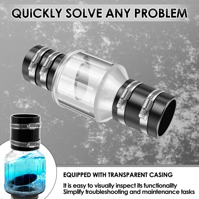 Lzvxtym Sump Pump Check Valve 2inch Silent Check Valve Replacement