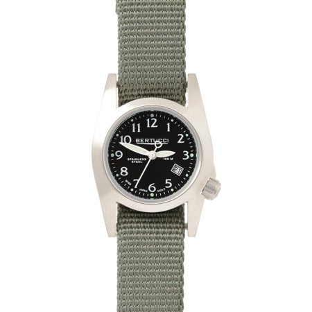 M-1 Black Dial/Drab Band - 18012
