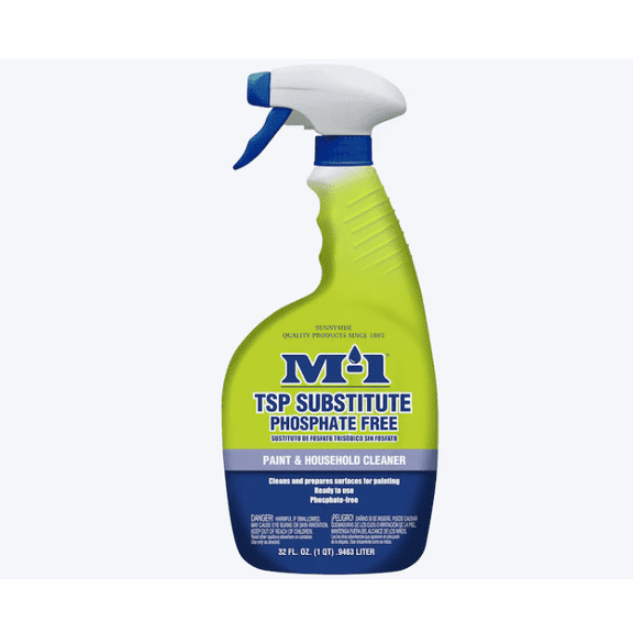 M-1 TSP Substitute Phosphate-Free 32 Fluid ounce(s) Liquid All-Purpose Cleaner