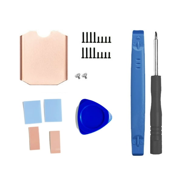 M.2 2230 SSD Heatsink M2 NVMe Solid-State Hard Disk Copper Radiator for Steam Deck 2230 SSD Heat Sink Game Console