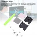 M.2 2230 SSD Heatsink PC M.2 PCIE NVME SSD Double Sided Heat Sink Cooler with Thermal Silicone Pad for Computer
