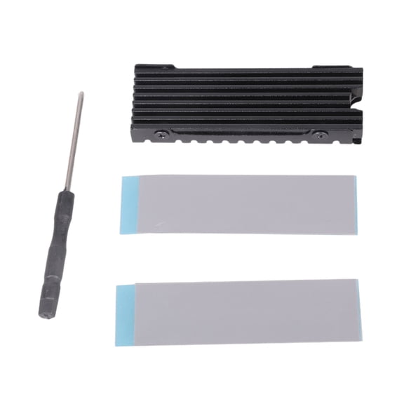 M.2 Drive NVMe Heat Sink Heatsink M.2 2280 Hard Disk Aluminum Heat Sink Thermal Pad for PC PCIE 2280 Drive Cooling