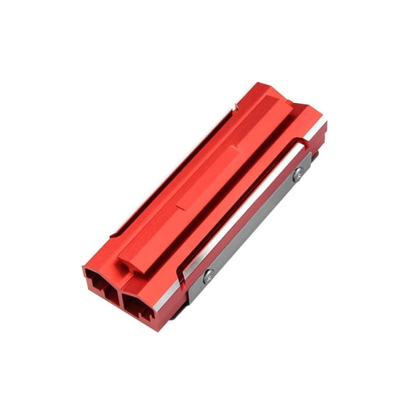 M.2 2280 Heatsink Aluminum SSD Heatsink with Thermal Pad For M.2 2280 NVMe and NGFF Red
