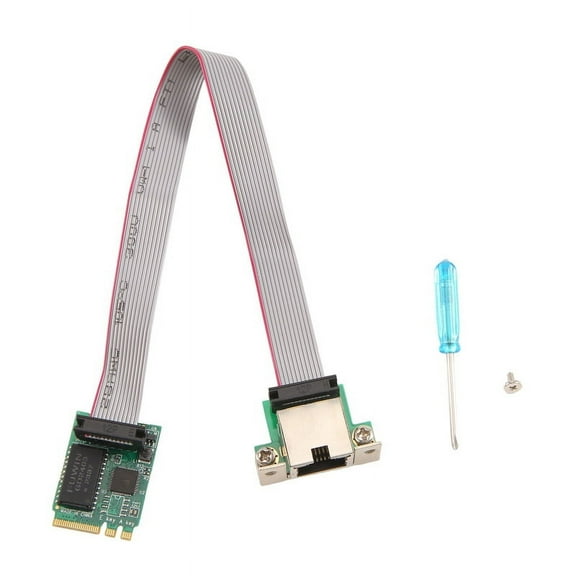 M.2 A+E KEY 2.5G Ethernet LAN Card RTL8125B Industrial Control Network Card M.2 Gigabit Ethernet Network Card