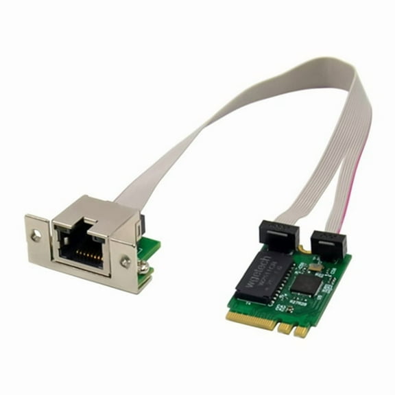 M.2 A+E KEY 2.5G Ethernet LAN Card RTL8125B Industrial Control Network Card PCI Express Network Adapter