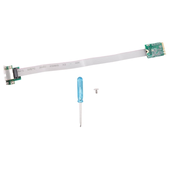 M.2 A+E KEY 2.5G Gigabit Ethernet Card, RTL8125B Industrial Control Network LAN Adapter